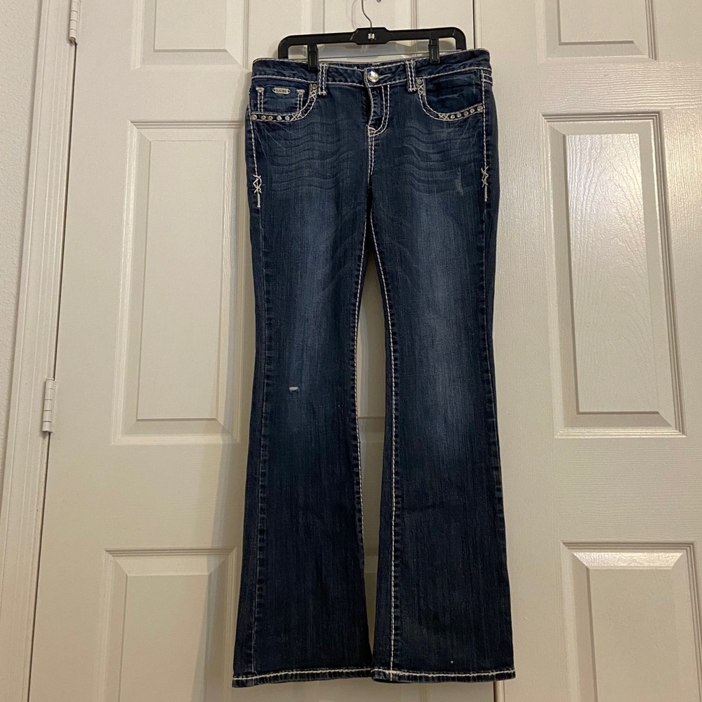 L.A. idol jeweled jeans size 13